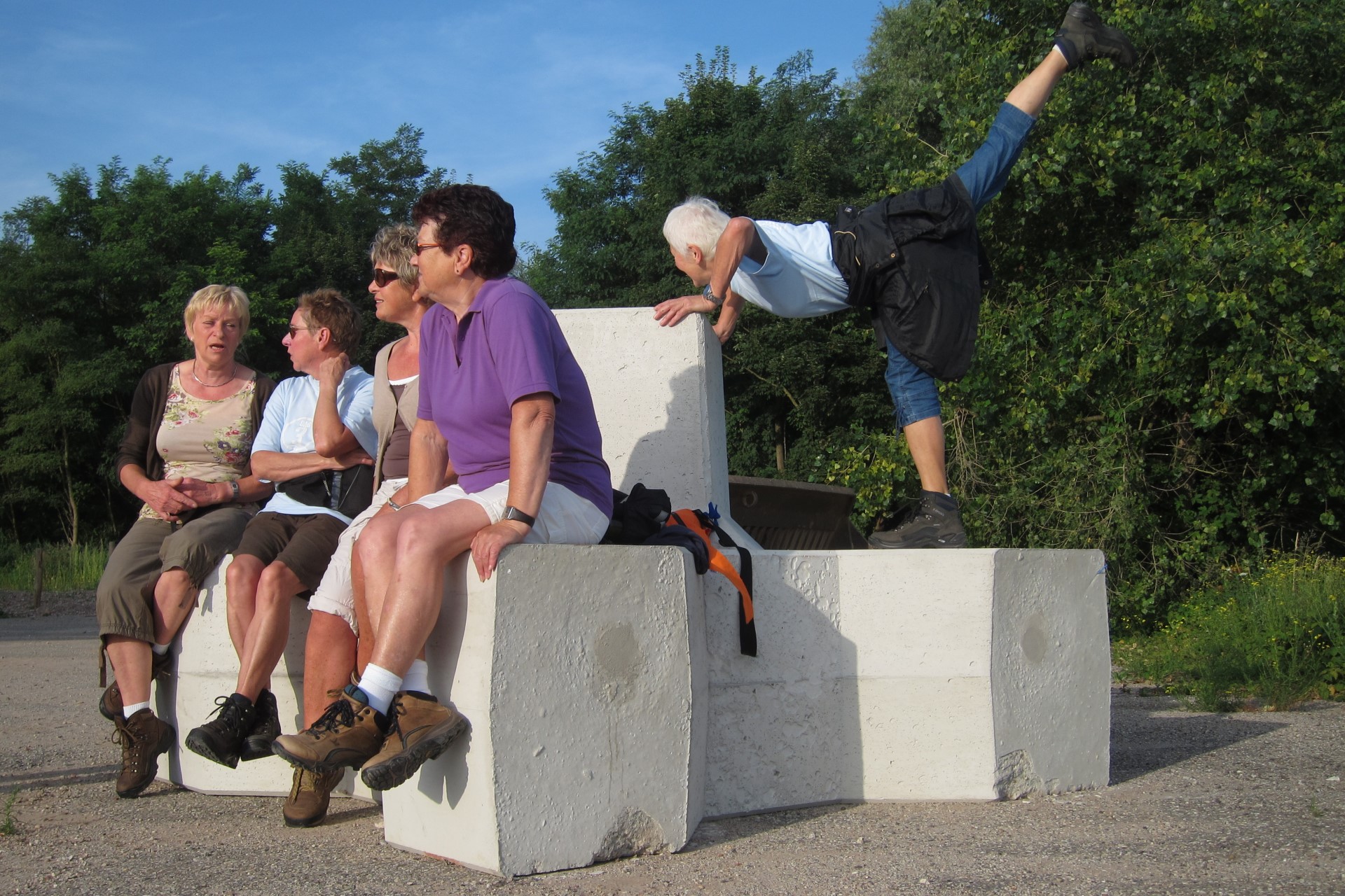 breakwater block installation